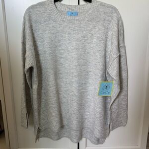 CeCe Gray Sweater NWT